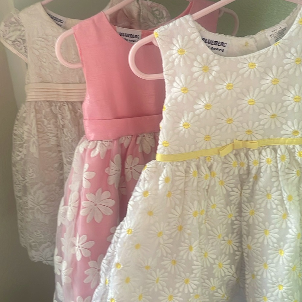 3photo ready, COMFORTABLE formal dresses! Size 2T